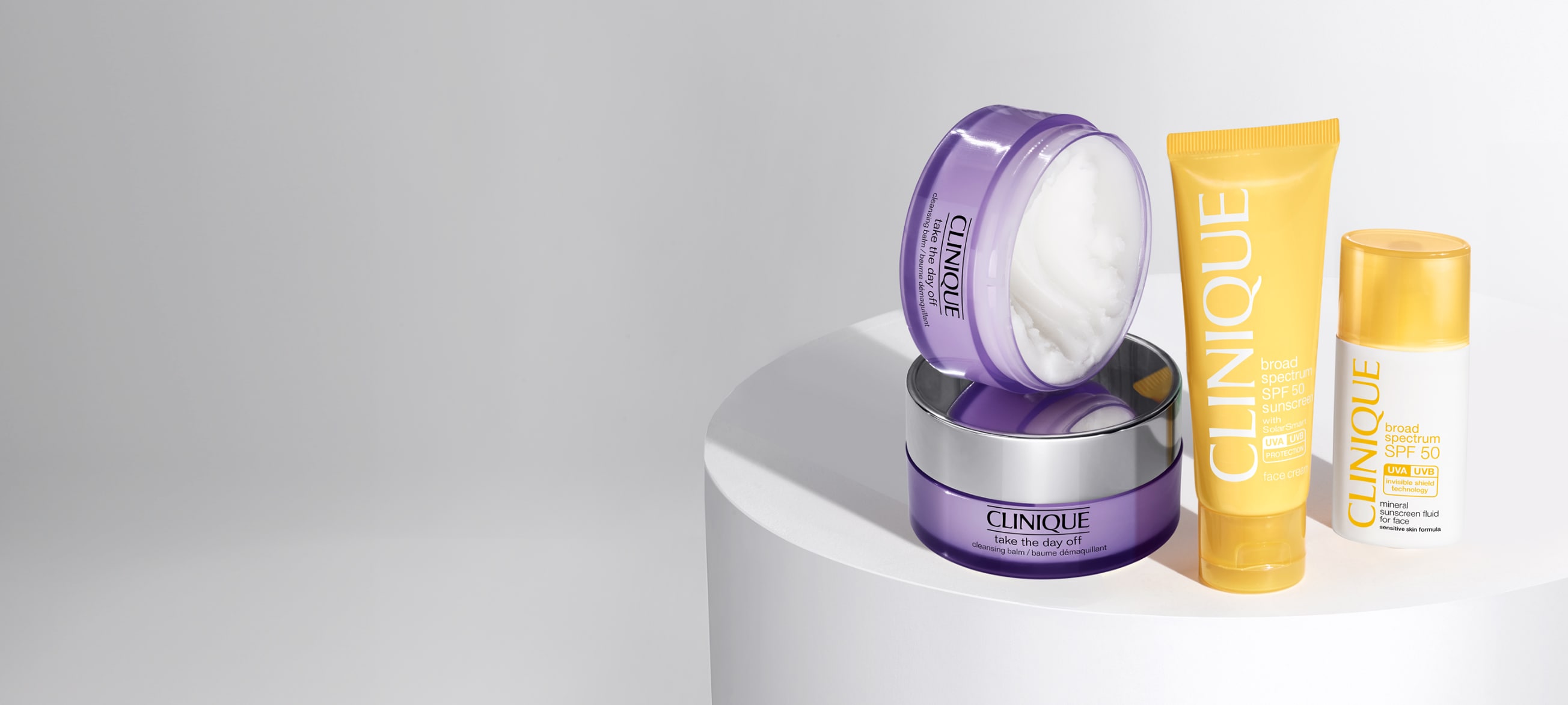 ontdek spf producten van clinique