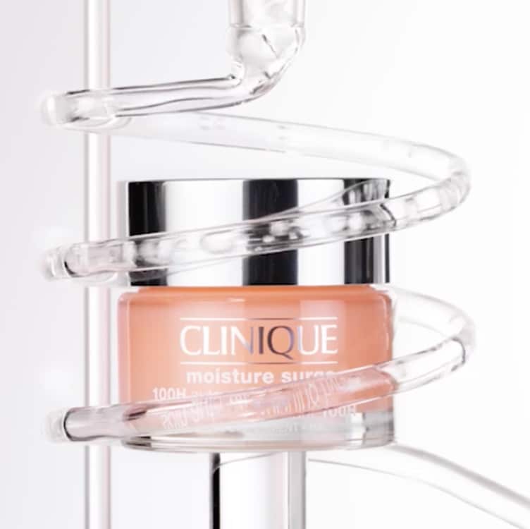 a girl applying UV solution cream and demonstrating it 