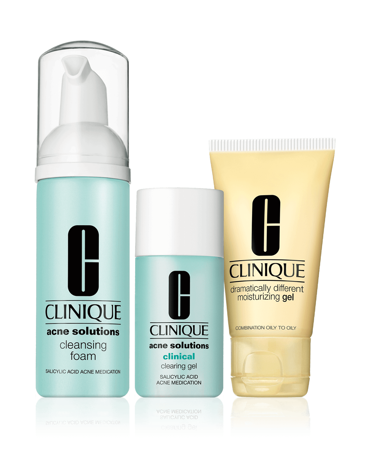 Limited Edition Lightning Print Clinique iD: Dramatically Different™ Moisturizing Lotion+ & Active Cartridge Concentrate for Irritation