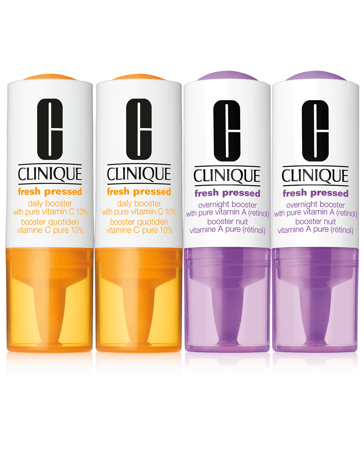 Clinique Fresh Pressed Clinical™ Gündüz ve Gece Boosters Saf C Vitamini 10% + A Vitamini