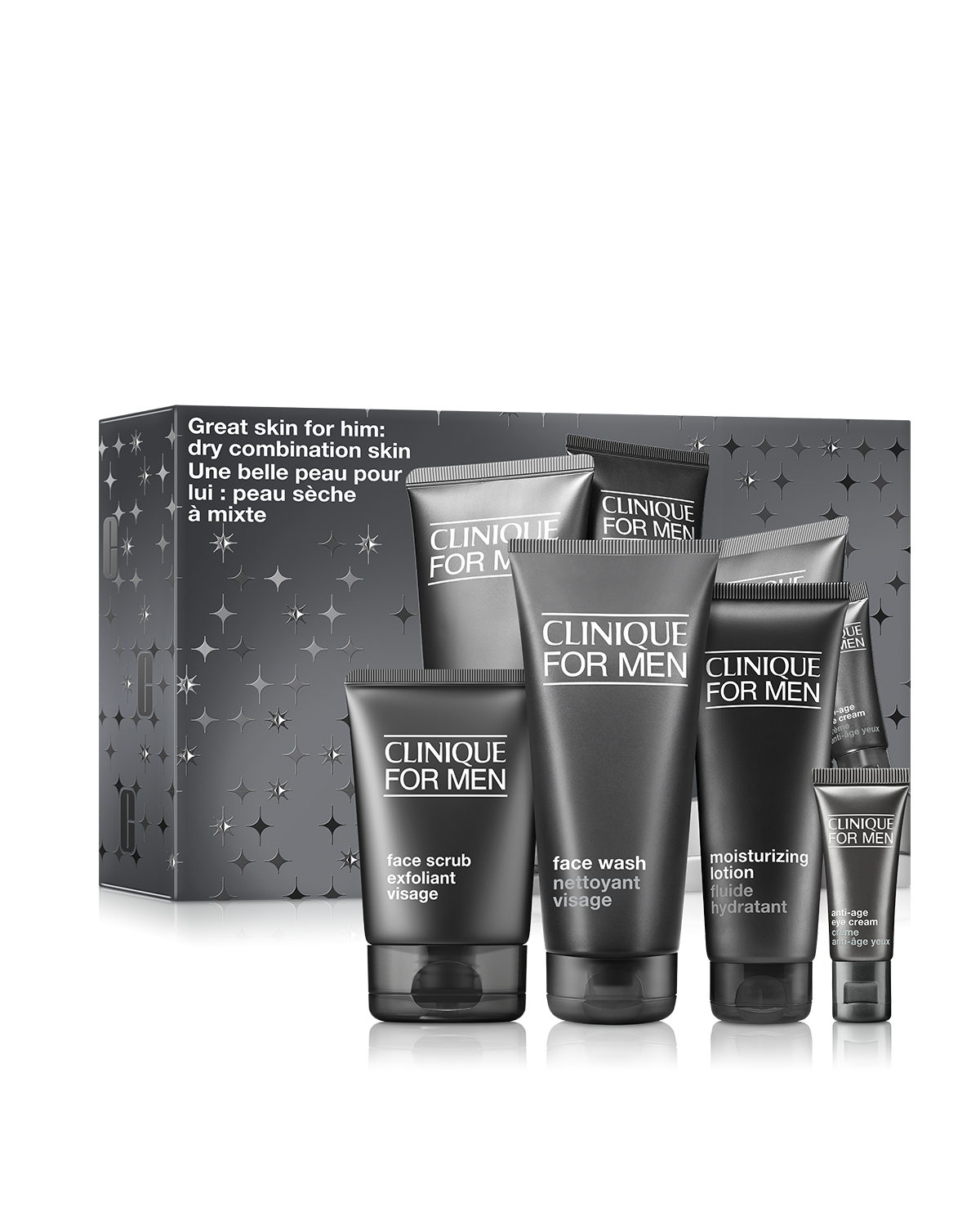 Clinique For Men - Erkekler İçin Kuru/Karma Cilt Seti