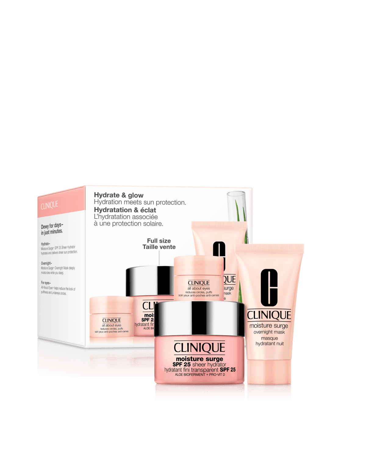 Clinique Hydration & Glow - Nemlendirme ve Güneş Koruması Bir Arada Set
