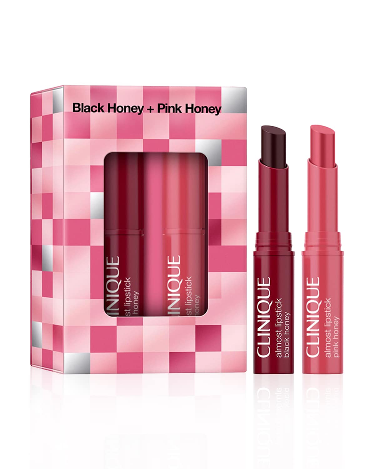 Mini Almost Lipstick Black Honey + Pink Honey Seti