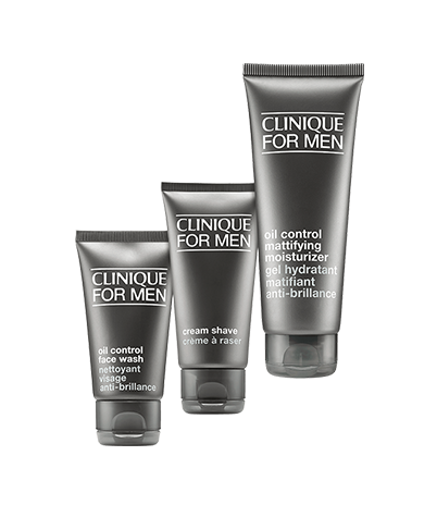 Clinique For Men™ Yağlı Ciltlere Özel Erkek Cilt Bakım Seti