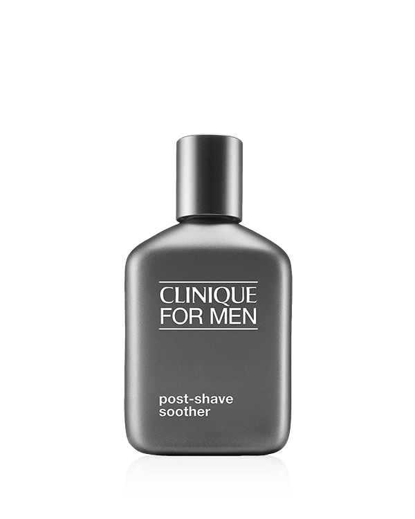 Clinique For Men Tıraş Sonrası Yatıştırıcı Losyon, Zengin aloe içeriğiyle, tıraş sonrası ciltte oluşan tahriş ve kuru görünümü azaltarak cildi yatıştırmaya yardımcı olur.