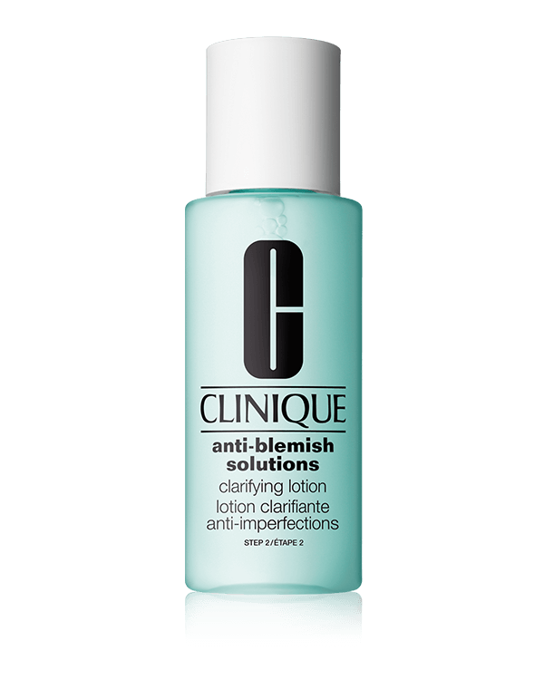 Anti-Blemish Solutions Arındırıcı Tonik Losyon, <P>Fazla yağı ve parlamayı azaltmaya yardımcı peeling etkili tonik losyon, cilde matlaştırıcı bir etki sunar. Nazik ama etkili formülü ile gözenekleri derinlemesine arındırır ve gözenek görünümünü azaltmayı destekler. Dermatolojik olarak test edilmiştir.</P><P><STRONG>Faydaları:</STRONG> Peeling etkili, arındırıcı, sivilceye meyilli ciltler için sebum kontrolü.<BR><STRONG>Ana İçerikler:</STRONG> Salisilik Asit, Silika<BR><STRONG>Cilt Tipi:</STRONG> Karma Yağlı Cilt, Kuru Karma Cilt, Yağlı Cilt, Çok Kuru Cilt&nbsp; <BR></P>