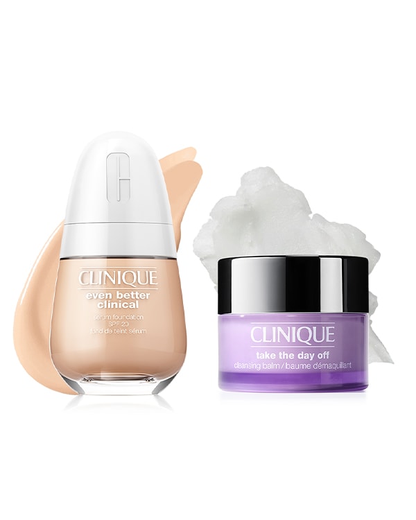 Even Beter Clinical Foundation + TTDO Makeup Remover Balm, 