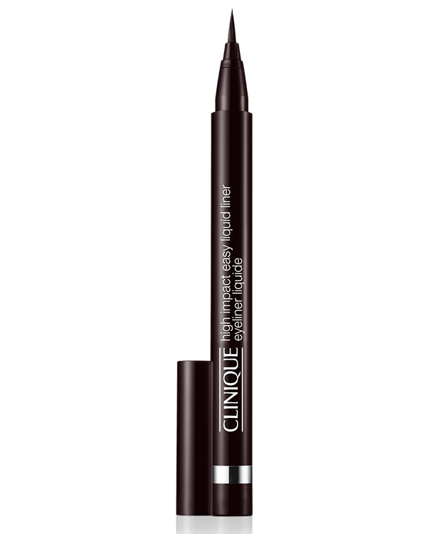 High Impact Easy Liquid Siyah Eyeliner, Konik &amp; ince uçlu fırçası sayesinde tek bir hareketle eşit ve kusursuz dokunuşlar yapmana yardımcı olur. Uzun süre kalıcı ve suya dayanıklıdır. Oftalmolojik olarak test edilmiştir. Hassas gözler ve kontakt lens kullananlar için uygundur.&lt;BR&gt;