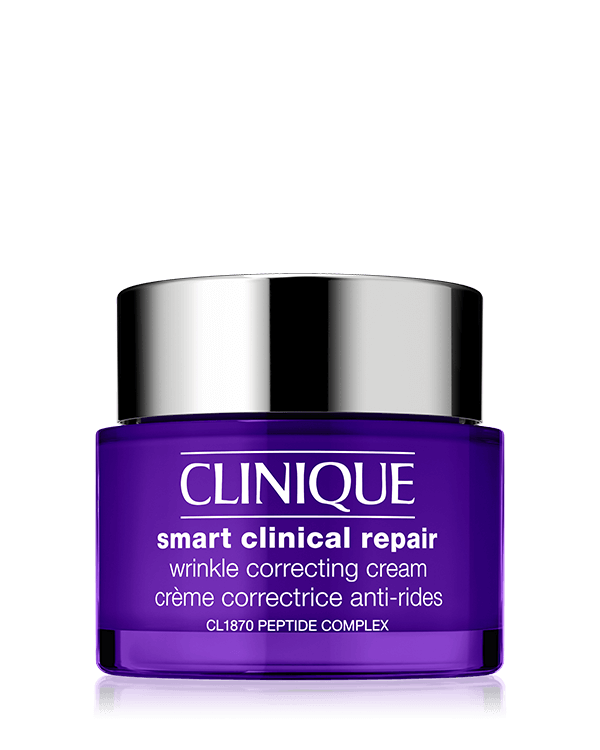 Smart Clinical Repair™ Çizgi ve Kırışıklık Görünümü Karşıtı Krem, <P>Kırışıklık görünümüne karşı geliştirilen bu nemlendirici, cildin güçlenmesine ve beslenmesine yardımcı olarak, daha pürüzsüz ve daha genç bir cilt görünümünü destekler. Sabah ve akşam olmak üzere günde iki kez kullanılmalıdır. Deneyenlerin %85'i ince çizgi + kırışıklık görünümünün azaldığını belirtti* Ayrıca çok kuru cilt tiplerinin kullanımına uygun Rich versiyonu da kullanılabilir.</P><P><STRONG>Faydaları:</STRONG> İnce çizgileri ve kırışıklıkların görünümünü azaltmaya yardımcı, daha sıkı ve nemli bir cilt görünümünü destekleyici.<BR><STRONG>Ana İçerikler:</STRONG> CL1870 Peptit Kompleksi™, Hyalüronik asit, Soya çekirdeği ekstresi<BR><STRONG>Cilt Tipi:</STRONG> Kuru Karma Cilt, Karma Yağlı Cilt, Yağlı Cilt&nbsp; </P><P>* 4 haftalık kullanım sonrası sonra 143 katılımcı ile gerçekleştirilen tüketici testi sonuçları.<BR></P>