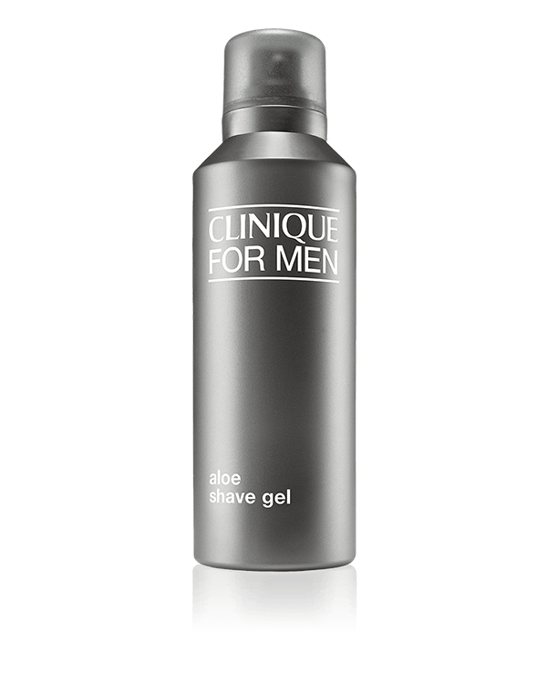 Clinique for Men Aloe Vera Özlü Tıraş Jeli, Aloe içeren traş jeli, sakalları yumuşatarak daha rahat bir tıraş sağlamaya yardımcı olur.